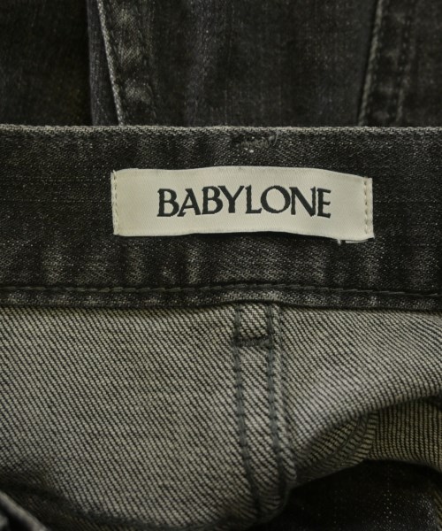 BABYLONE（バビロン）デニムパンツ 黒 サイズ:36(S位) レディース/2200645089042