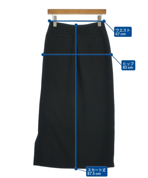 BABYLONE（バビロン）ロング・マキシ丈スカート 黒 サイズ:36(S位) レディース/2200646030050