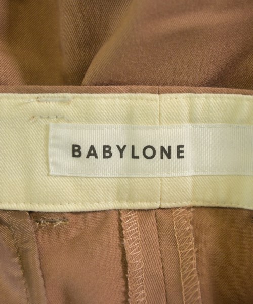 BABYLONE（バビロン）スラックス 茶 サイズ:38(M位) レディース/2200650746046