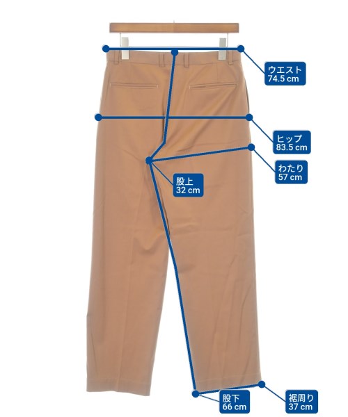 BABYLONE（バビロン）スラックス 茶 サイズ:38(M位) レディース/2200650746046