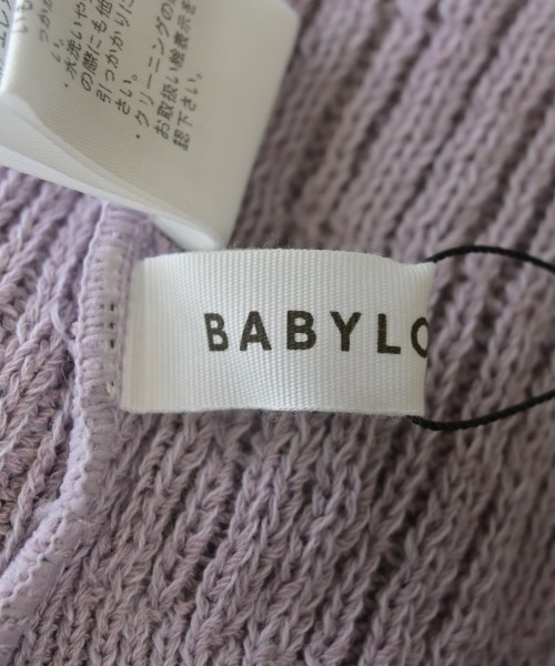 BABYLONE（バビロン）ニット・セーター 紫 サイズ:38(M位) レディース/2200643034358