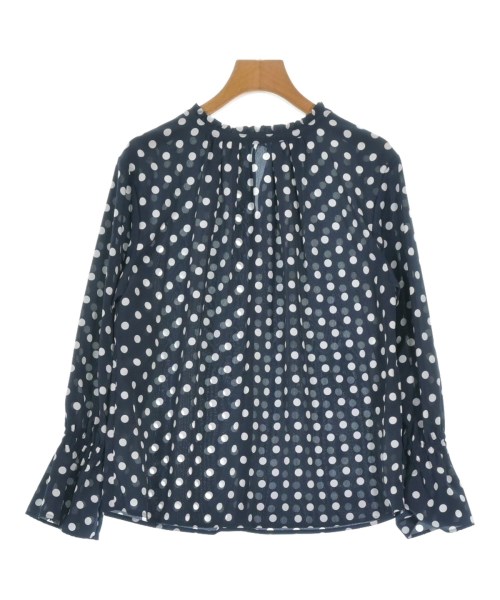 BABYLONE(バビロン)ブラウス 紺 サイズ:38(M位)/2200643034679