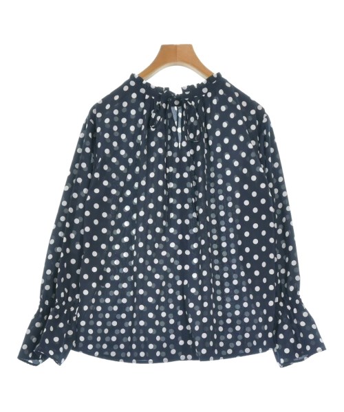 BABYLONE（バビロン）ブラウス 紺 サイズ:38(M位) レディース/2200643034679