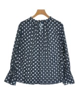 BABYLONE（バビロン）ブラウス 紺 サイズ:38(M位) レディース/2200643034679