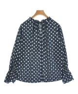 BABYLONE（バビロン）ブラウス 紺 サイズ:38(M位) レディース/2200643034679