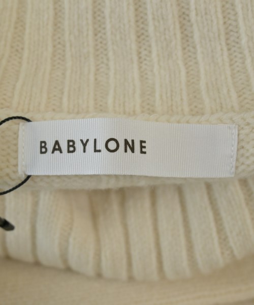 BABYLONE（バビロン）ニット・セーター 白 サイズ:38(M位) レディース/2200643037038
