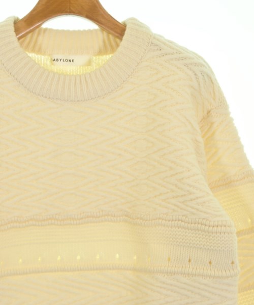 BABYLONE（バビロン）ニット・セーター 白 サイズ:38(M位) レディース/2200643037076