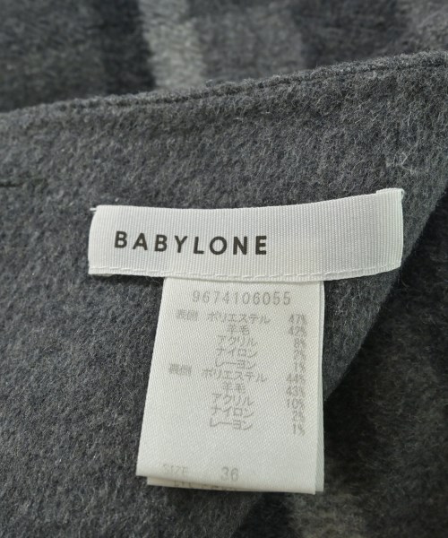 BABYLONE（バビロン）ロング・マキシ丈スカート グレー サイズ:36(S位) レディース/2200647818046