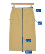 BABYLONE（バビロン）ひざ丈スカート ベージュ サイズ:36(S位) レディース/2200646767079