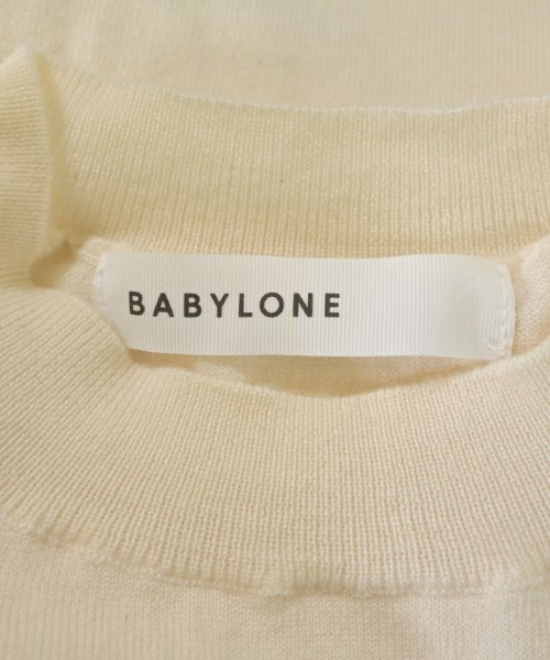 BABYLONE（バビロン）ニット・セーター 白 サイズ:38(M位) レディース/2200642382115