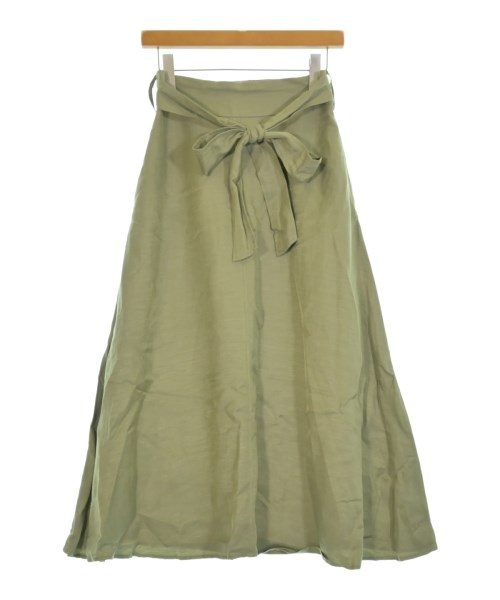 BABYLONE(バビロン)ロング・マキシ丈スカート カーキ サイズ:38(M位)/2200642382139