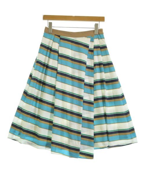 BABYLONE(バビロン)ひざ丈スカート 青 サイズ:38(M位)/2200653067117