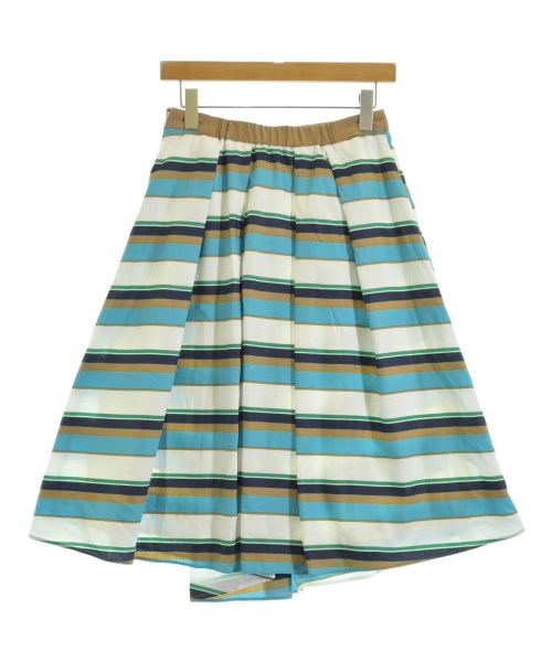 BABYLONE（バビロン）ひざ丈スカート 青 サイズ:38(M位) レディース/2200653067117