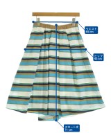 BABYLONE（バビロン）ひざ丈スカート 青 サイズ:38(M位) レディース/2200653067117