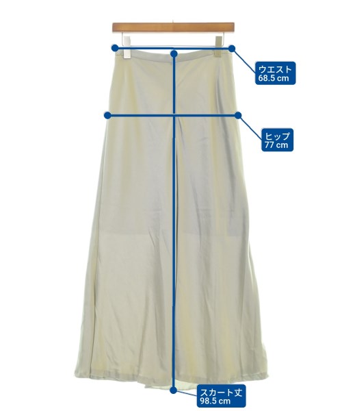 BABYLONE（バビロン）ロング・マキシ丈スカート グレー サイズ:38(M位) レディース/2200645173123