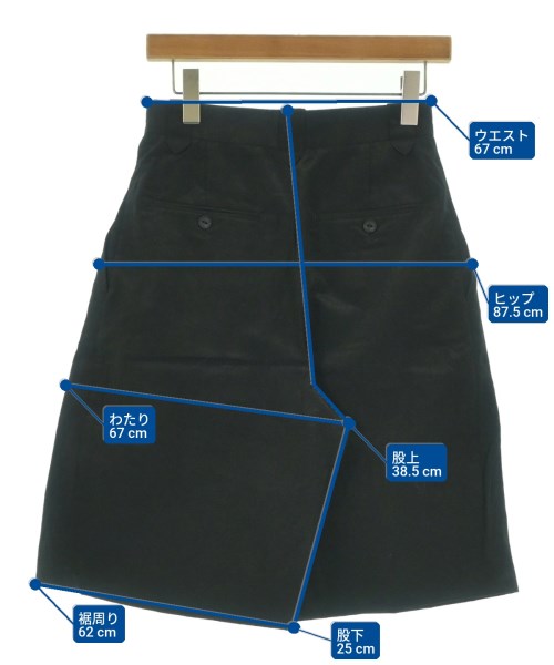 BABYLONE（バビロン）ショートパンツ 黒 サイズ:36(S位) レディース/2200646961125