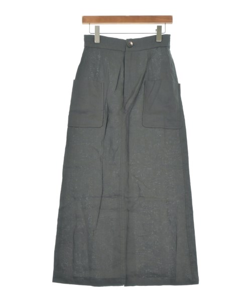 BABYLONE(バビロン)ロング・マキシ丈スカート グレー サイズ:38(M位)/2200643088238