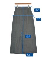 BABYLONE（バビロン）ロング・マキシ丈スカート グレー サイズ:38(M位) レディース/2200643088238