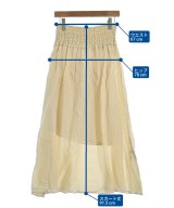 BABYLONE（バビロン）ロング・マキシ丈スカート ベージュ サイズ:F レディース/2200648737230