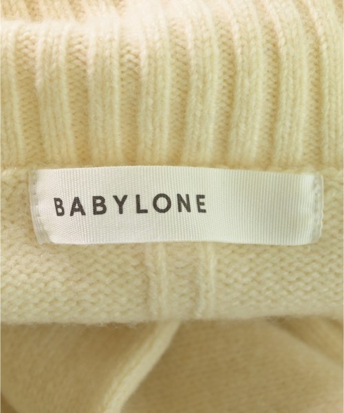 BABYLONE（バビロン）ニット・セーター 白 サイズ:38(M位) レディース/2200649920051