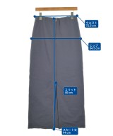 BABYLONE（バビロン）ロング・マキシ丈スカート グレー サイズ:38(M位) レディース/2200649920099