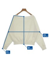 BABYLONE（バビロン）スウェット 白 サイズ:F レディース/2200701060039