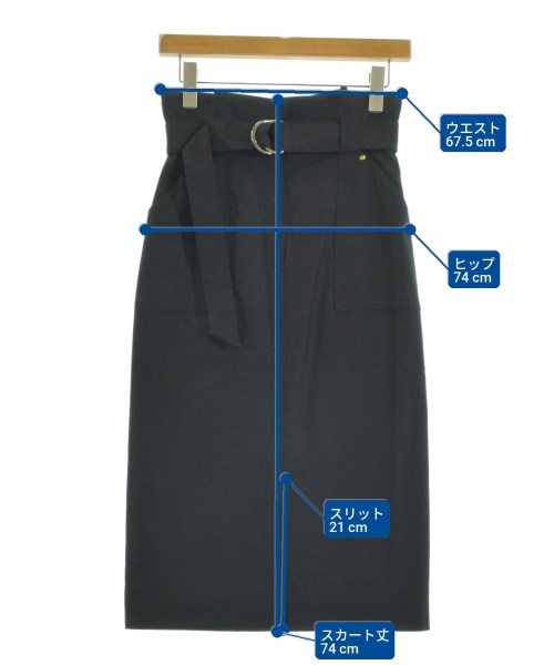 BABYLONE（バビロン）ロング・マキシ丈スカート 黒 サイズ:36(S位) レディース/2200656554034