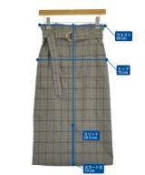 BABYLONE（バビロン）ロング・マキシ丈スカート 茶 サイズ:36(S位) レディース/2200656554041