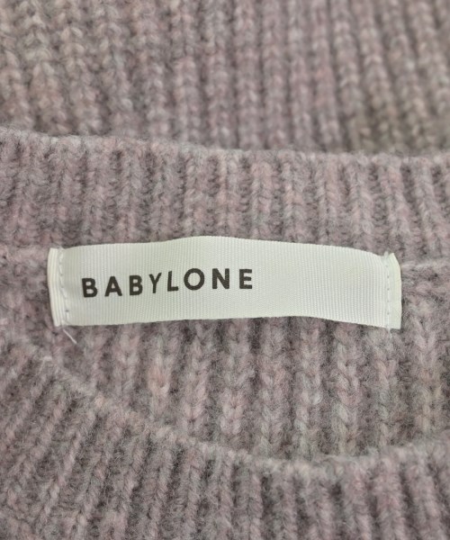 BABYLONE（バビロン）ニット・セーター 紫 サイズ:38(M位) レディース/2200662660019