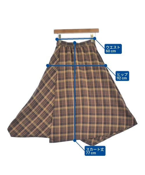 BABYLONE（バビロン）ひざ丈スカート ベージュ サイズ:36(S位) レディース/2200664220020