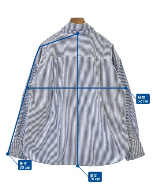 BABYLONE（バビロン）カジュアルシャツ 青 サイズ:F レディース/2200661830048