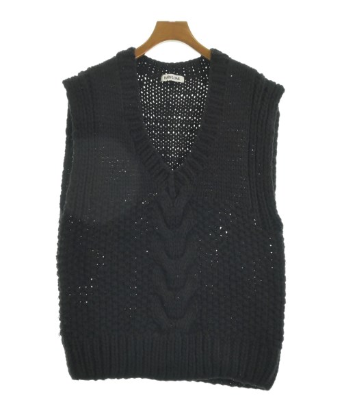BABYLONE(バビロン)ベスト/ノースリーブ 黒 サイズ:F/2200668088015