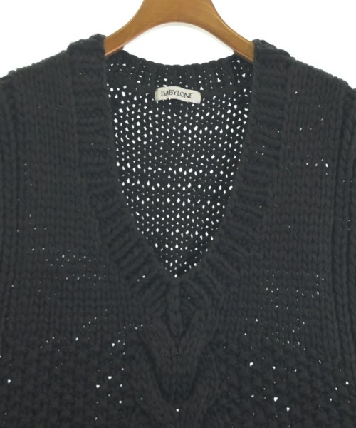 BABYLONE（バビロン）ベスト/ノースリーブ 黒 サイズ:F レディース/2200668088015