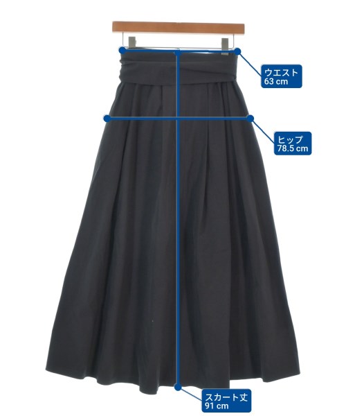 BABYLONE（バビロン）ロング・マキシ丈スカート 黒 サイズ:38(M位) レディース/2200659782083