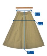 BABYLONE（バビロン）ロング・マキシ丈スカート カーキ サイズ:38(M位) レディース/2200725058043