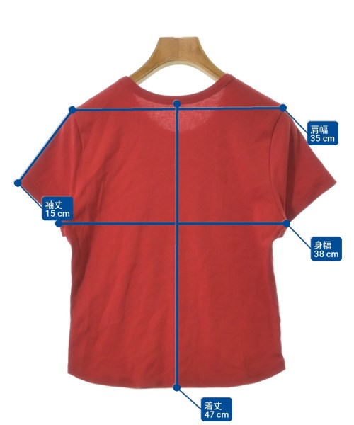 BABYLONE（バビロン）Tシャツ・カットソー 赤 サイズ:F レディース/2200729471152