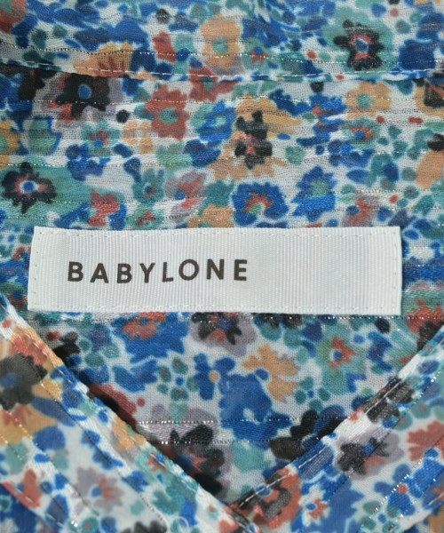 BABYLONE（バビロン）カジュアルシャツ 青 サイズ:38(M位) レディース/2200726672064