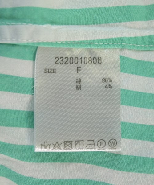 BABYLONE（バビロン）シャツワンピース 緑 サイズ:F レディース/2200730045014