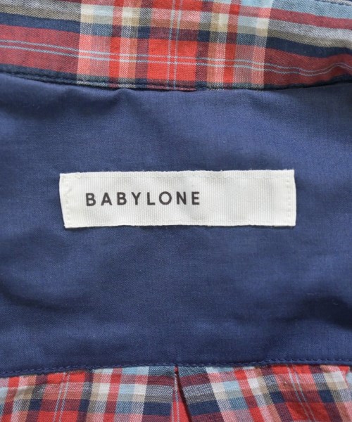BABYLONE（バビロン）カジュアルシャツ 赤 サイズ:38(M位) レディース/2200733732072