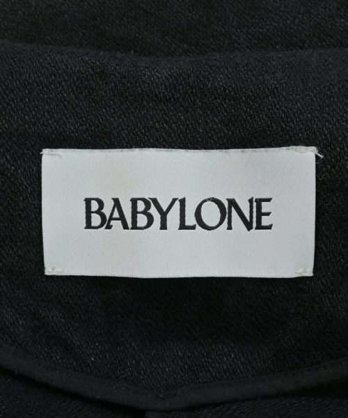 BABYLONE（バビロン）ノーカラージャケット 黒 サイズ:F レディース/2200733457029