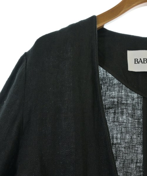 BABYLONE（バビロン）ノーカラージャケット 黒 サイズ:F レディース/2200733457029