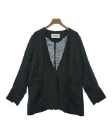 BABYLONE（バビロン）ノーカラージャケット 黒 サイズ:F レディース/2200733457029