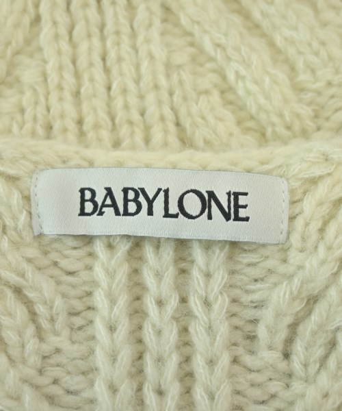BABYLONE（バビロン）ニット・セーター 白 サイズ:F レディース/2200734569028