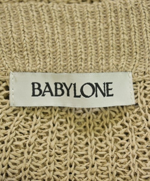 BABYLONE（バビロン）ニット・セーター ベージュ サイズ:F レディース/2200725750183