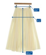 BABYLONE（バビロン）ロング・マキシ丈スカート 白 サイズ:38(M位) レディース/2200678485057
