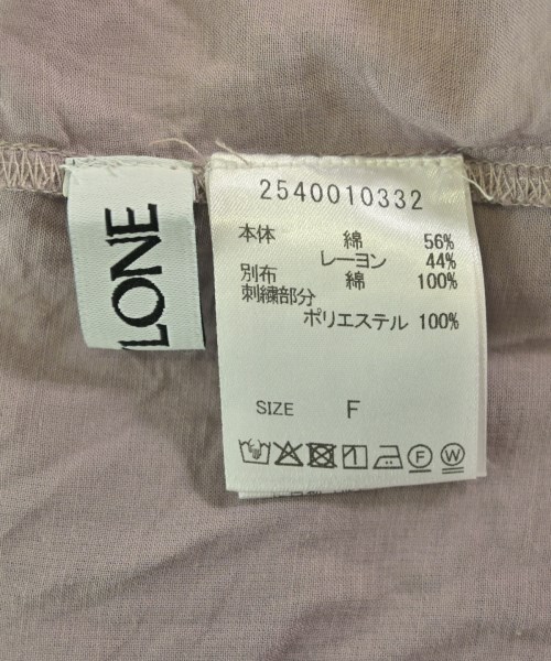 BABYLONE（バビロン）ブラウス ピンク サイズ:F レディース/2200683738056