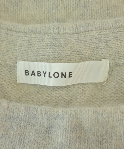 BABYLONE（バビロン）ニット・セーター グレー サイズ:38(M位) レディース/2200680917010