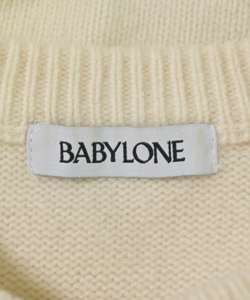 BABYLONE（バビロン）ニット・セーター 白 サイズ:F レディース/2200673646637
