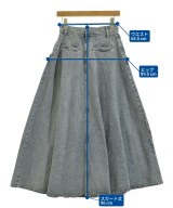 BABYLONE（バビロン）ロング・マキシ丈スカート 青 サイズ:36(S位) レディース/2200678745045