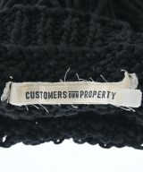 customers own property（カスタマーズオウンプロパティ）マフラー 黒 サイズ:- レディース/2200701656720